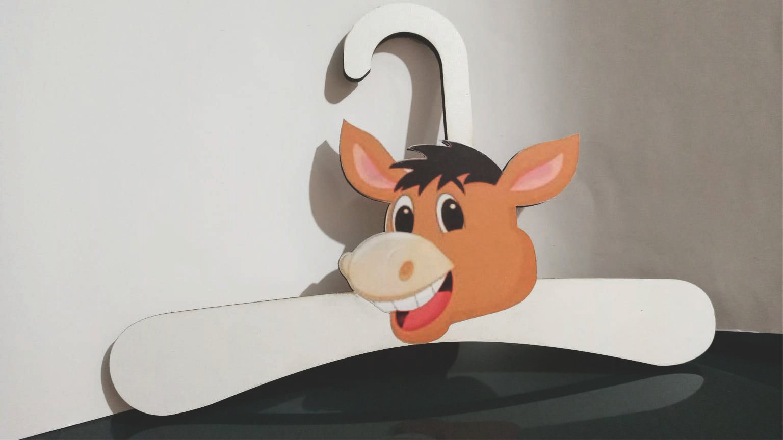 Cabide Burro Fazendinha - MDF Sustentável